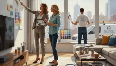 Las Vegas, NV paint color consultation for desert-light interior and exterior projects