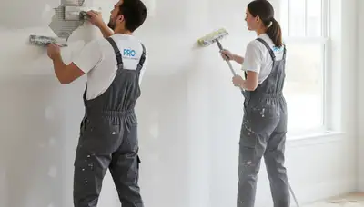Las Vegas drywall repair for cracks, holes, and water damage by Paint Pros