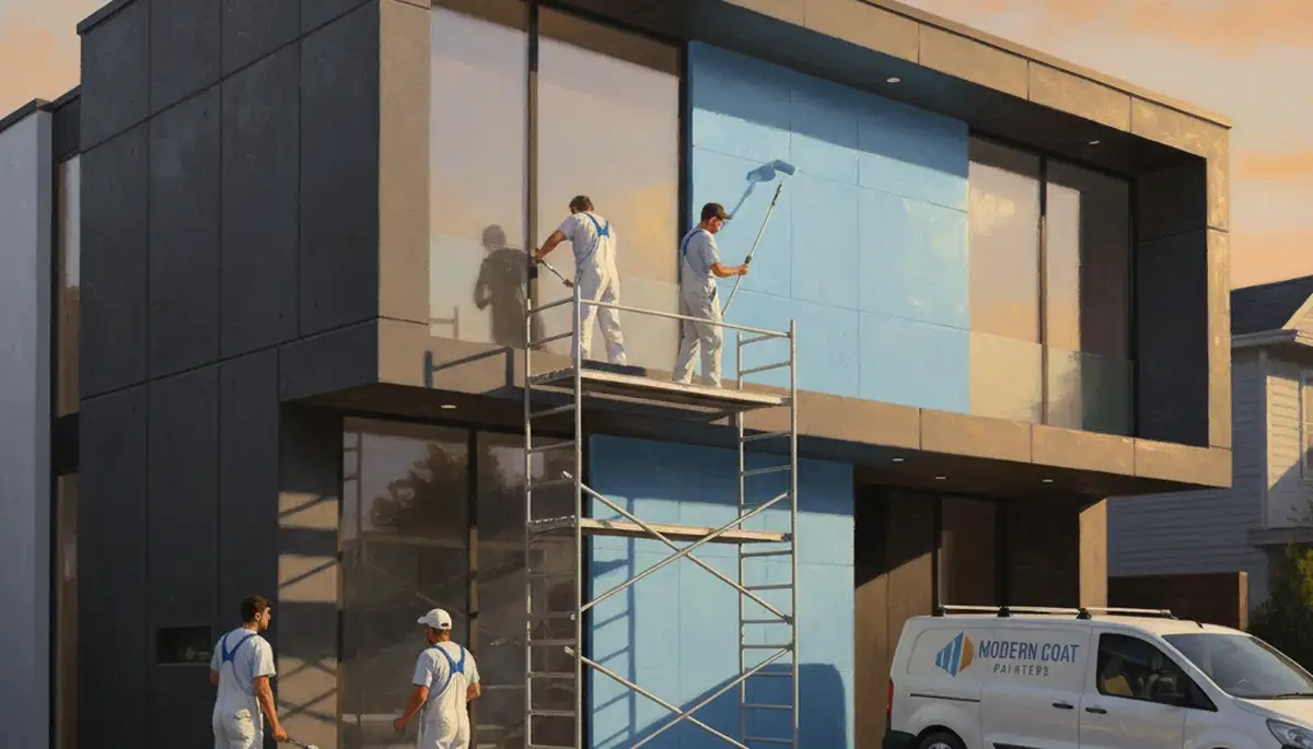 Exterior house painting in Las Vegas, NV for stucco homes and desert heat protection