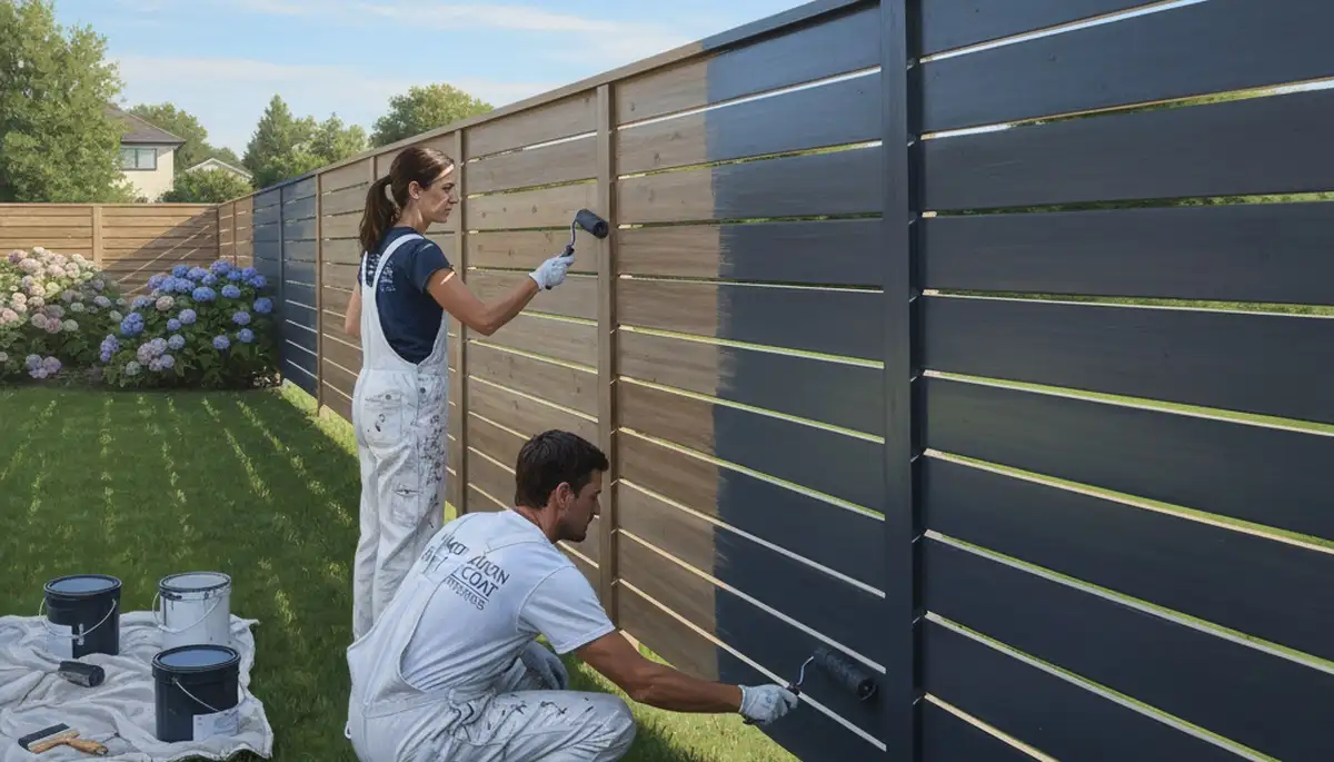 Fence painting service in Las Vegas, NV for durable protection and a clean, finished look