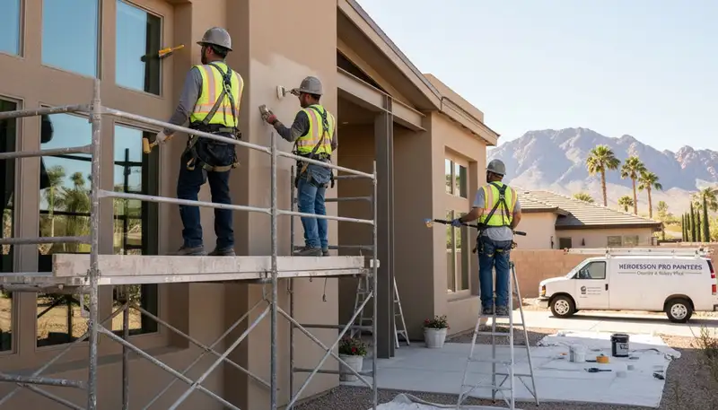 Las Vegas, NV painting contractors providing professional interior and exterior painting services