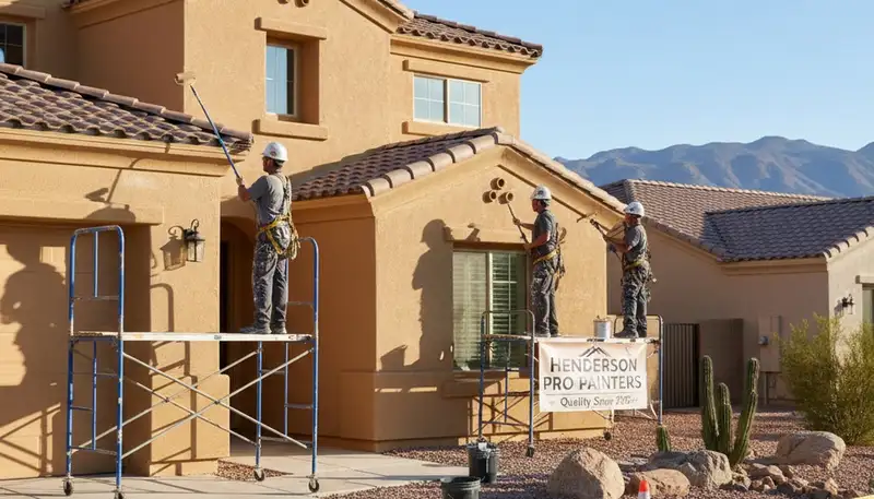 Las Vegas, NV painting contractor providing professional interior and exterior painting services
