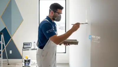Paint touch-up service in Las Vegas, NV for scuffs, chips, and sun-faded walls