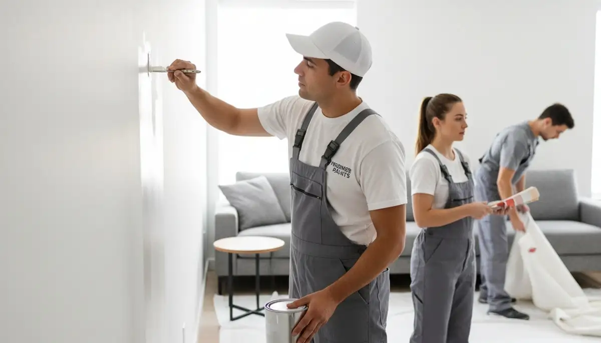 Paint touch-up service in Las Vegas, NV for scuffs, chips, and sun-faded walls
