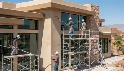 Las Vegas, NV painting company delivering professional interior and exterior painting services